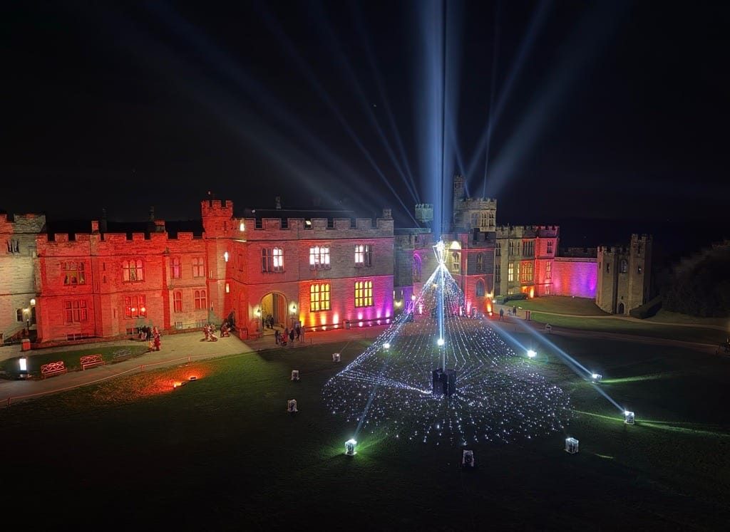 Warwick Castle Light Trail, Warwick, November 2025