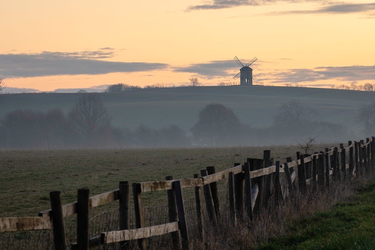 Spring equinox at Chesterton Windmill