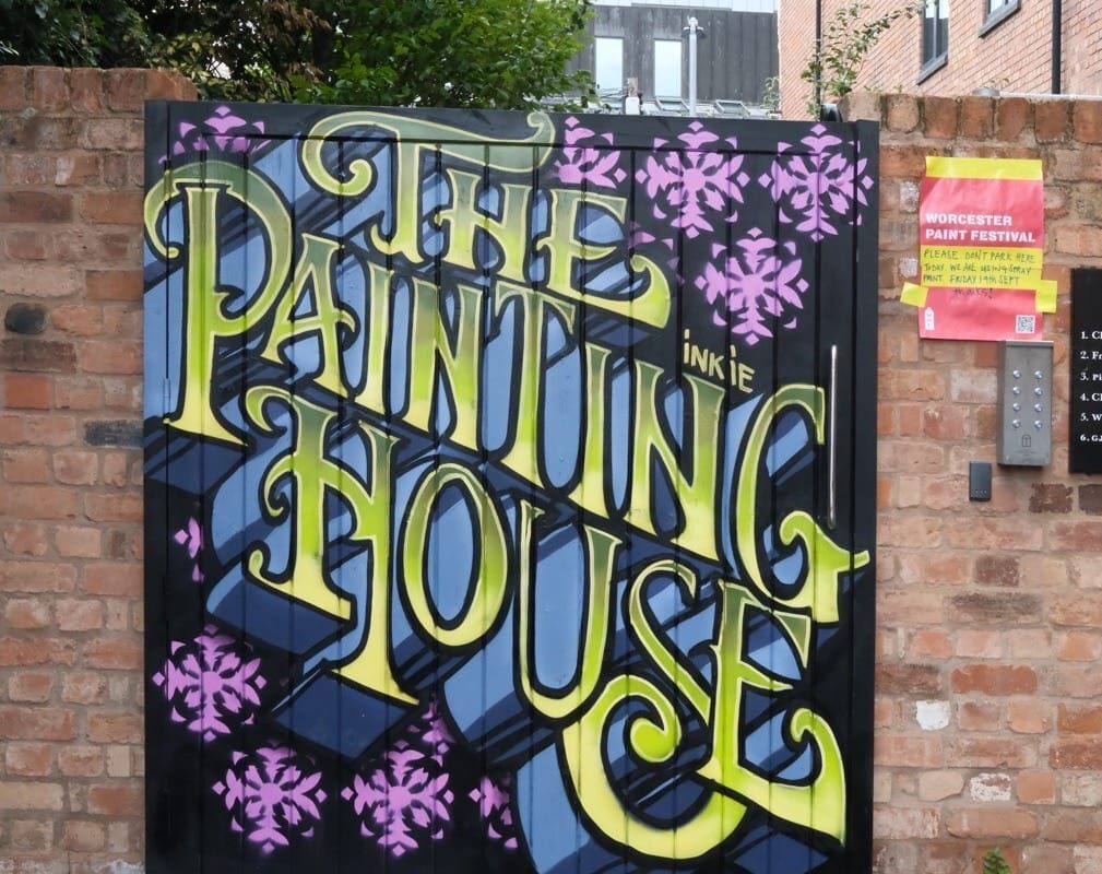 Burst of Colour on the Streets of Worcester