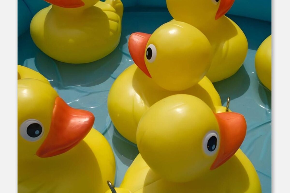 The Ducks Foam square