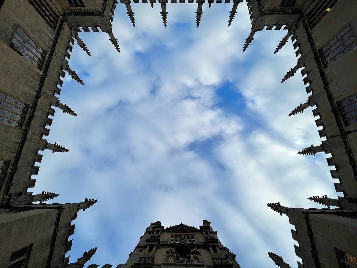 Walking around Oxford