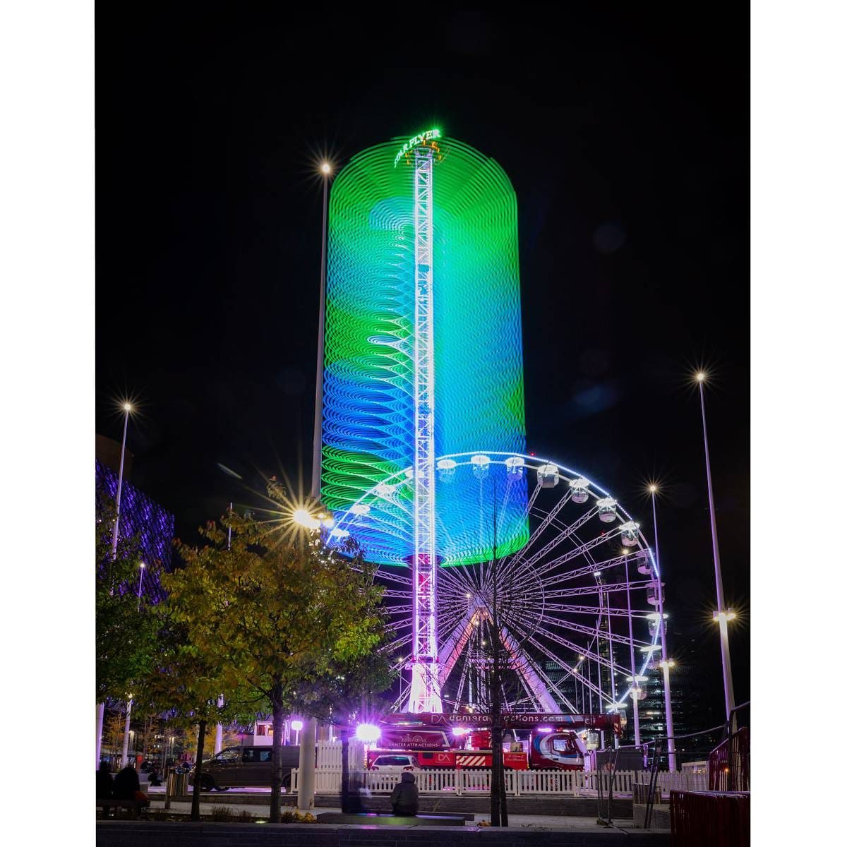 Brum through a lens at Night