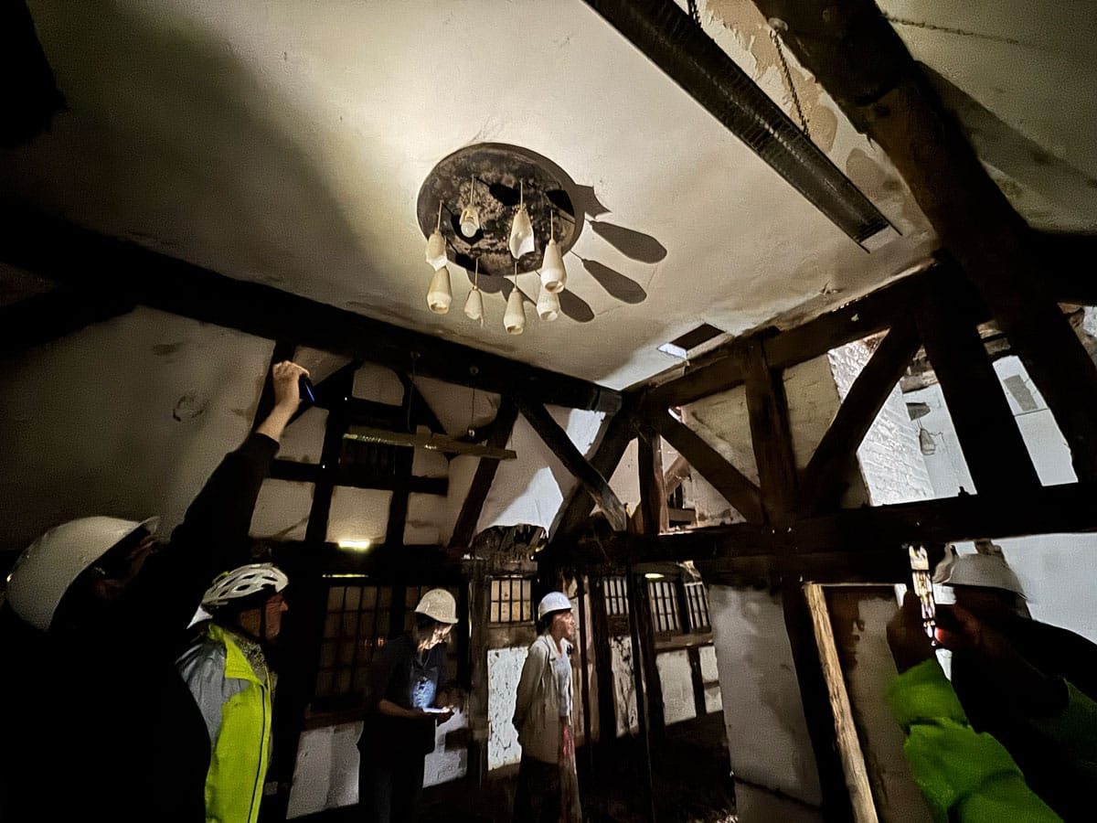 The Golden Lion, Hard Hat Tour, Birmingham Conservation Society, Canon Hill Park, birmingham, June 2025