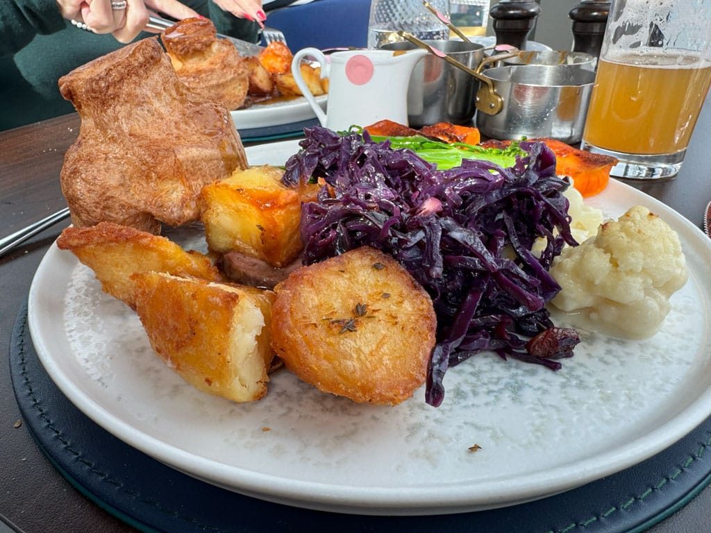 Sunday lunch at Orelle restaurant