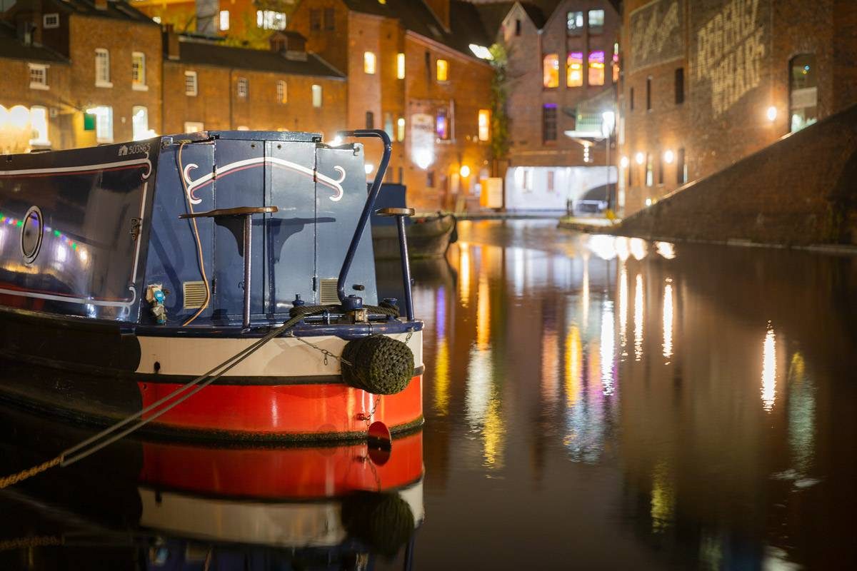 Brum through a lens at Night