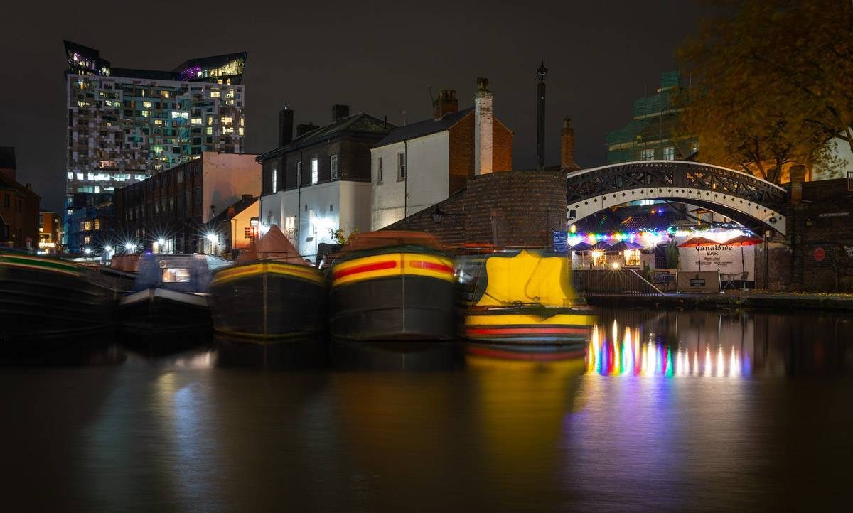 Brum through a lens at Night