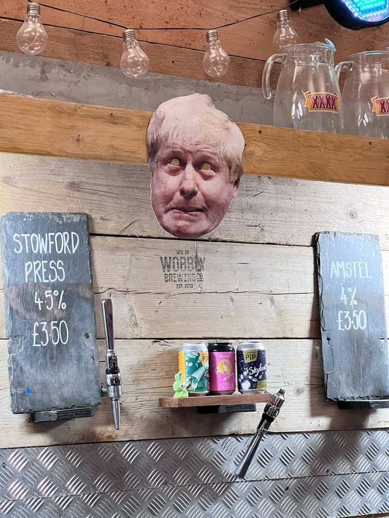 The Wobbly Brewery, Hereford, August, 2022